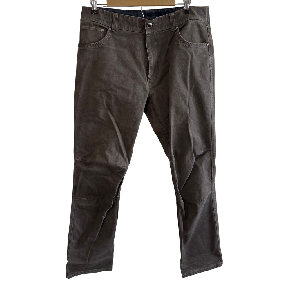 KUHL Men's 36 Gray Rydr Pants Rugged Utility Outdoor Western Workwear Country